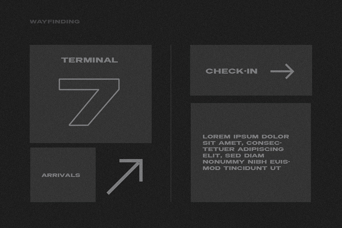 Wide Press - Extended Font, a Sans Serif Font by Visual Blends (Photo 4 of 8)
