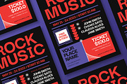 Rock Music Flyer, a Flyer Template by Tokosatsu (Thumbnail 3 of 3)