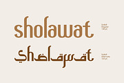 Sallafi - Arabic Font Style, a Font by Imoodev (Thumbnail 3 of 5)