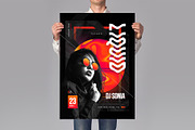 Modern Party Flyer Template, a Flyer Template by Grand Design (Thumbnail 1 of 3)
