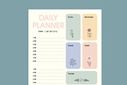 Minimal Weekly and Daily Planner, a Stationery Template by MightyDesign (Thumbnail 4 of 8)
