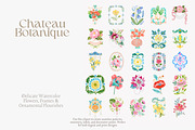 Chateau Botanique Clipart Set, a Decorative Illustration by Patishop Art (Thumbnail 10 of 14)