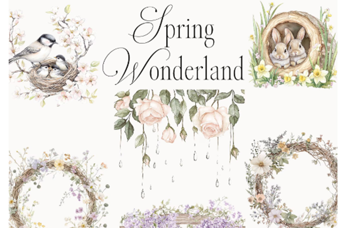 New! Spring Edition, a Seasonal Illustration by Isabelle Salem (Photo 21 of 290)