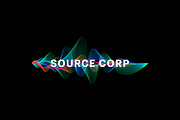 Sound wave logo template., a Branding & Logo Template by Anton Akhmatov (Thumbnail 2 of 3)