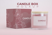 Candle Box Mockup, a Household Mockup by McLittle Stock (Thumbnail 1 of 6)