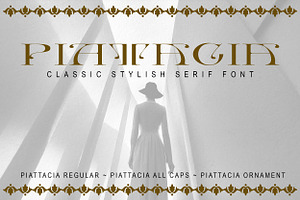 Piattacia font family