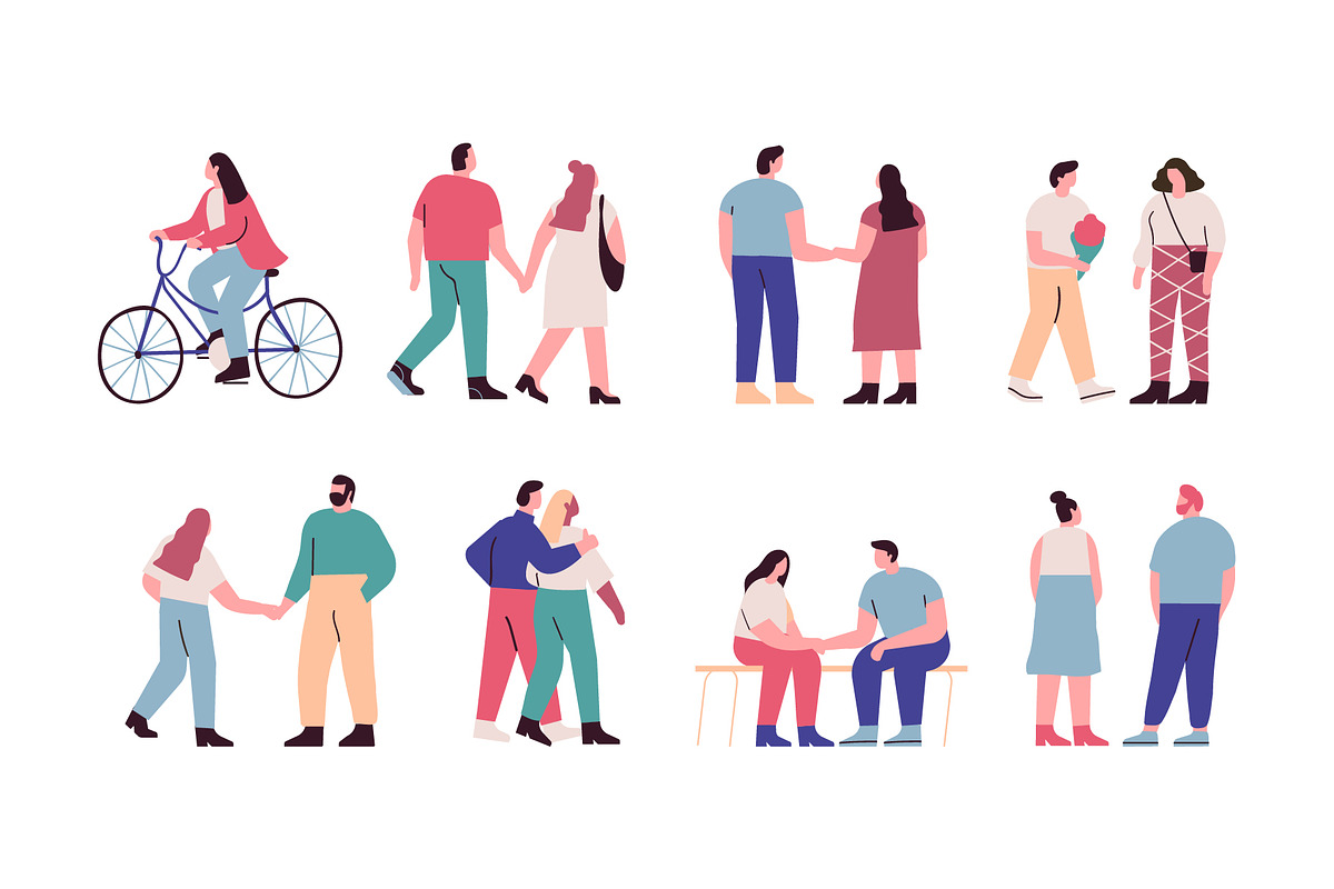 Vector Crowd People bundle, a Person Illustration by Vector_Art (Photo 4 of 11)