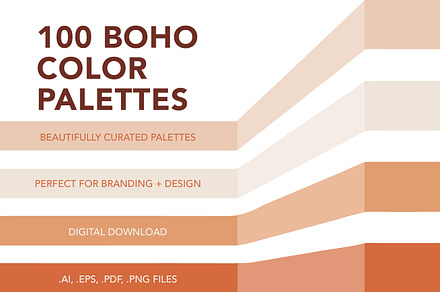 Boho Color Palettes
