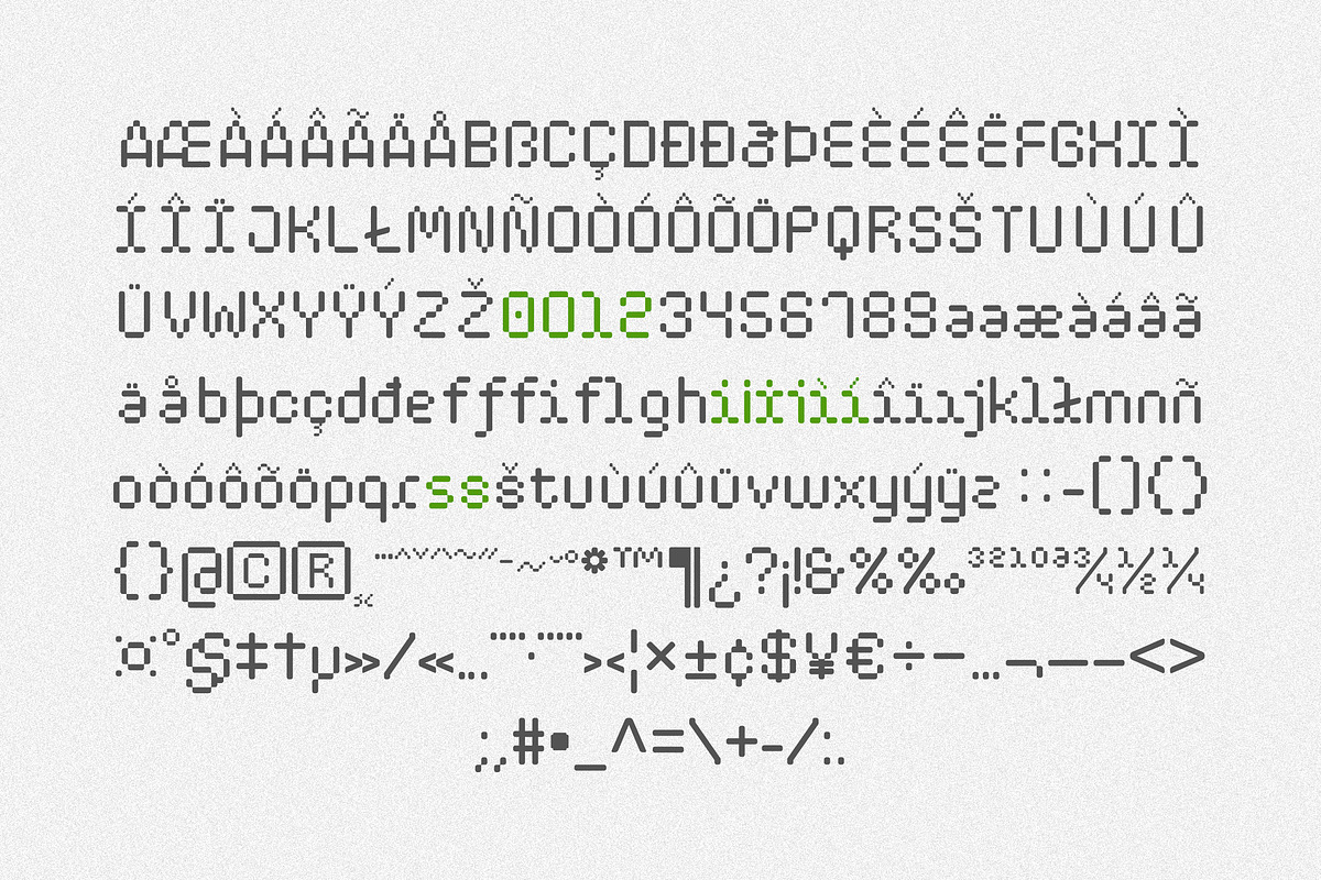 Neofloc, a Sans Serif Font by OWL KING (Photo 4 of 14)