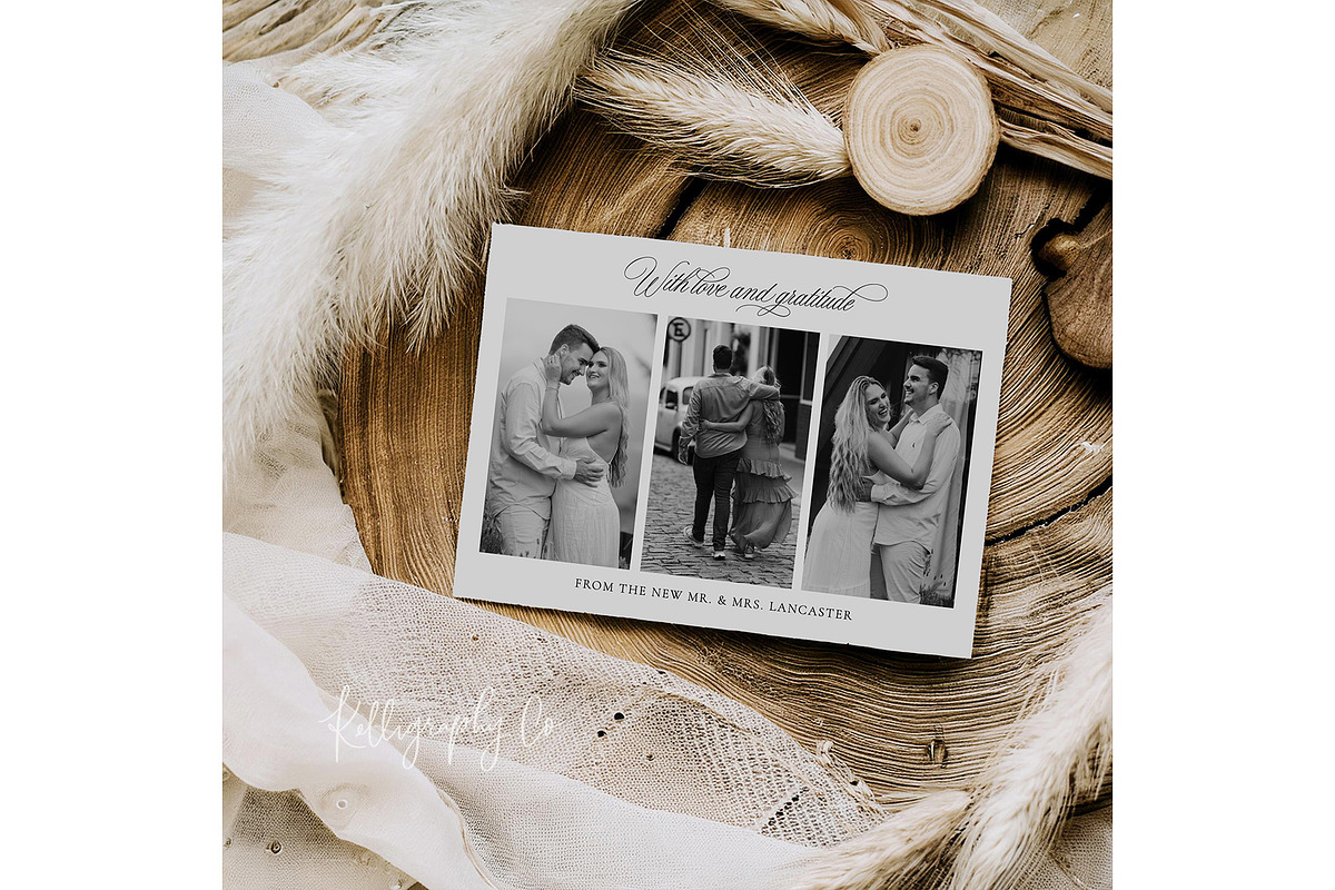 Boho Neutral Card Template Mockup, a Mockup by Kelligraphy Co. (Photo 2 of 2)