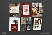 The Bordeaux Social Media Kit, a Social Media Template by Pani Temp. (Thumbnail 2 of 12)