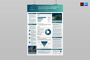 Scientific Case Study Poster Layout, a Poster Template by BrandPacks (Thumbnail 1 of 5)