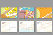 Abstract US Postcard Scribbles, a Card Template by Zebra-Finch (Thumbnail 2 of 2)