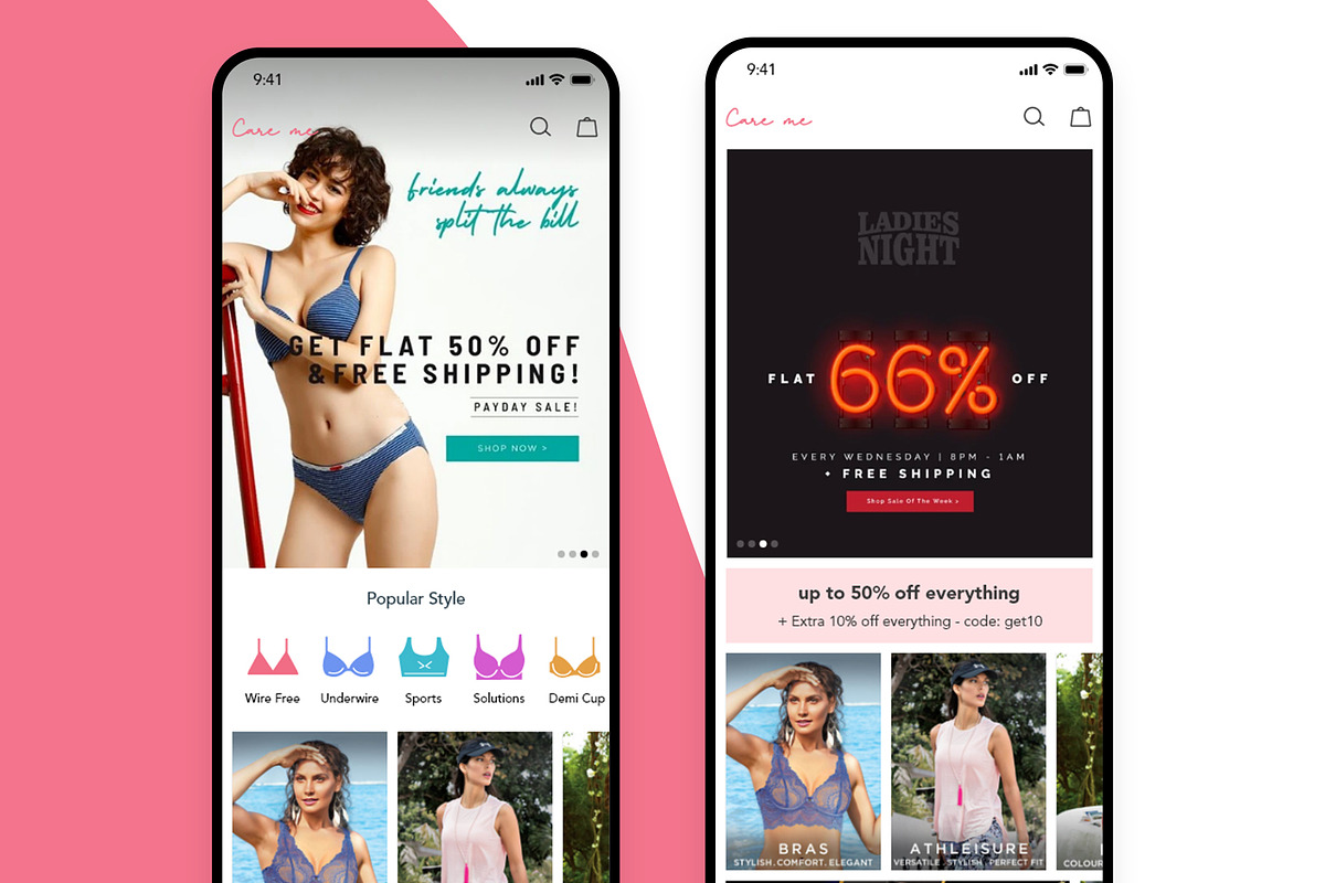 Care me - Lingeries Ecommerce UI Kit, an UI Kit Template by SyalUIUX (Photo 12 of 12)