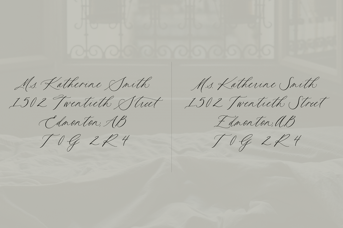 Deuxieme Script Font, a Script Font by Courtney Rose Design (Photo 9 of 14)