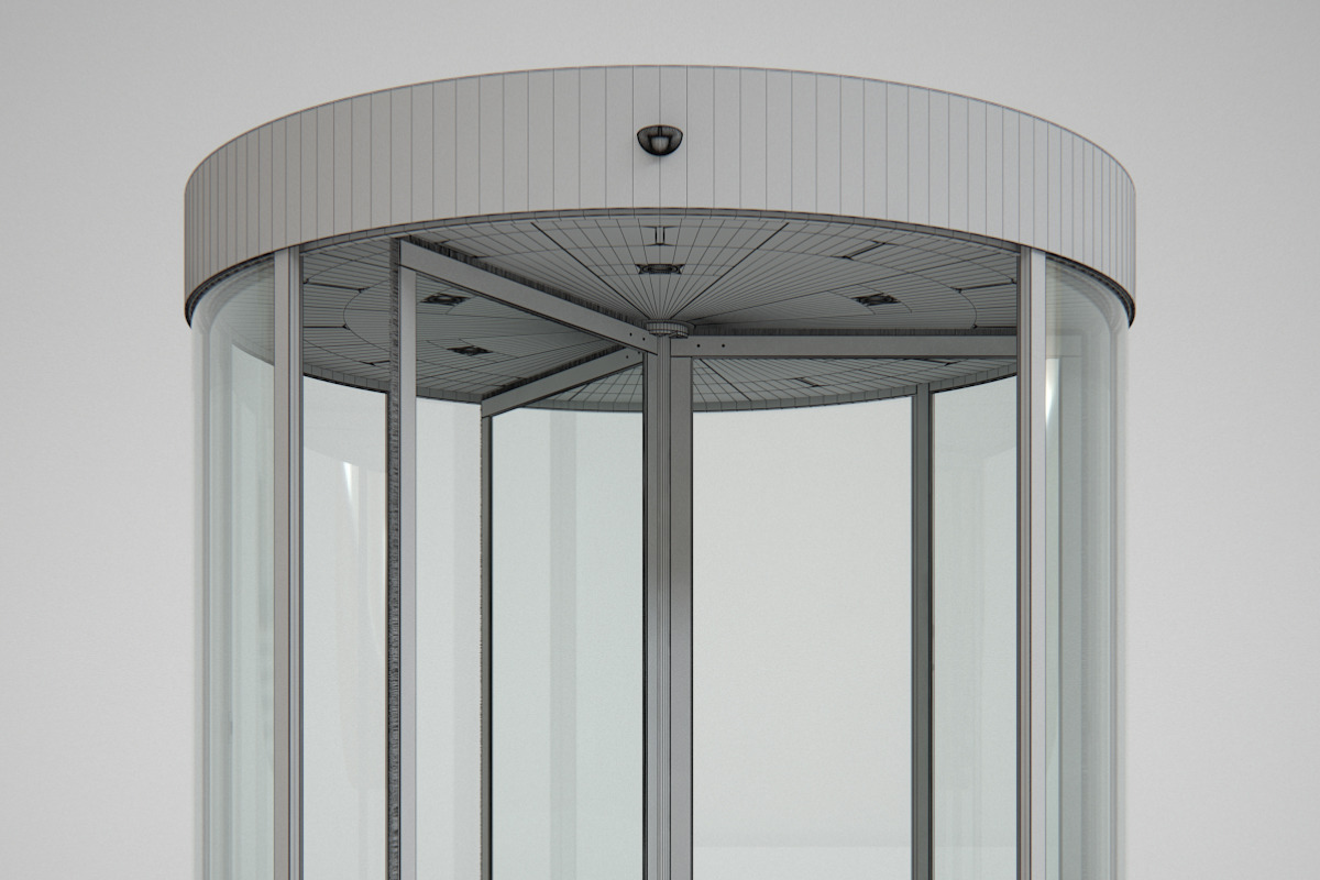 Revolving Door 250cm, an Architecture 3D Model by Dmitriy Kalko (Photo 9 of 14)
