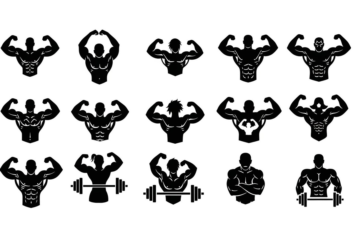 Ultimate Fitness Gym Vector Bundle, an Illustration by Creativeshirt (Photo 27 of 51)