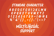 Osaka Chips Fun Font, a Sans Serif Font by ErgibiStudio (Thumbnail 8 of 9)