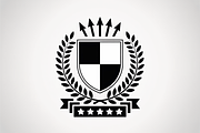 Royal Shield Logo Template Vector, an Illustration by Amazin_art (Thumbnail 7 of 16)