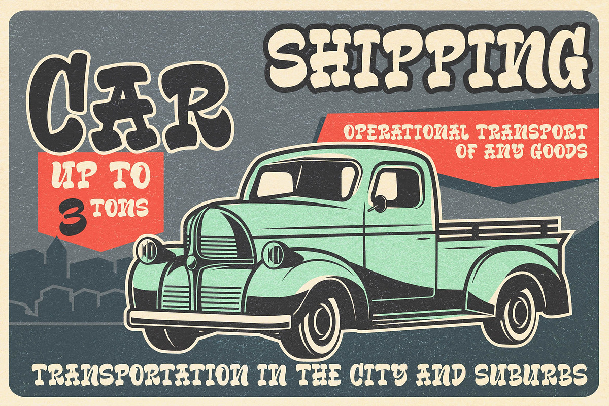 Mendes Old Fashioned Sign Font, a Font by Blankids Studio (Photo 3 of 6)