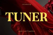Tuner - Modern Serif Typeface