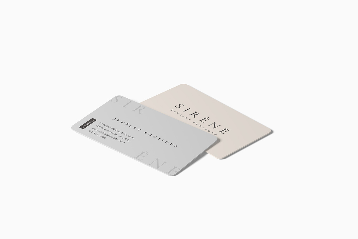 Minimalist Business Card Mockup, a Print Template by zuhraabdullah (Photo 5 of 11)