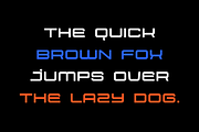 Iqarus Futuristic Sans Serif, a Sans Serif Font by alpercakici (Thumbnail 12 of 15)