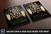 New Year Club Flyer, a Flyer Template by Studio 19 (Thumbnail 3 of 3)
