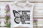 Butterfly Inspirational Quote PNG, an Object Graphic by CraftArtStudio (Thumbnail 2 of 4)