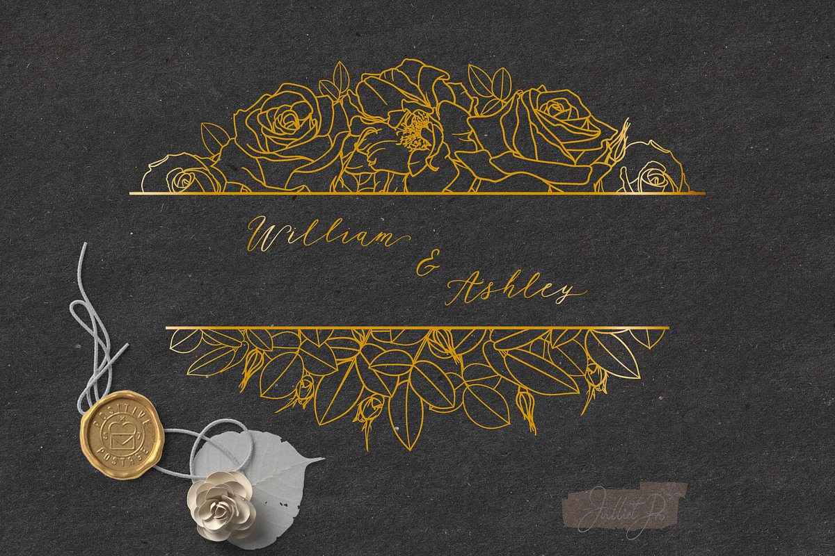 Rose Blossom, a Decorative Illustration by JuDesign (Photo 17 of 21)