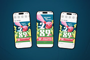 New Year's Day Football Flyer Set, a Flyer Template by The Good Store (Thumbnail 2 of 2)