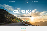 Trends - Coming Soon Template, a Landing Page Template by earthquake (Thumbnail 2 of 4)