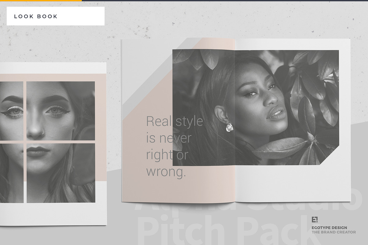 Calm Lookbook, a Brochure Template by Egotype (Photo 9 of 20)