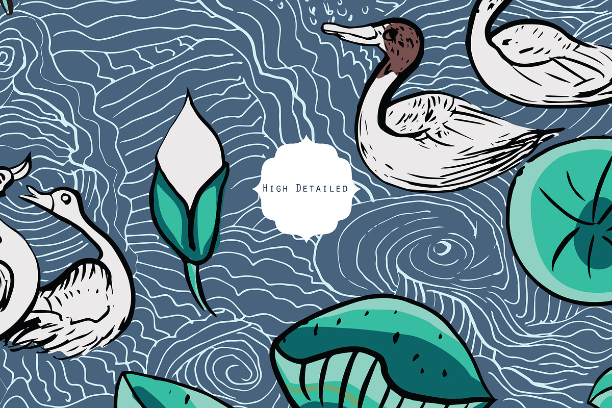 Rajastan Jungle. Seamless Patterns, a Pattern Graphic by Irina Dolgikh (Photo 8 of 15)