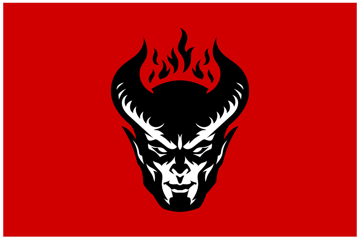 Satan El Diablo Devil Logo, a Branding & Logo Template by Silpin