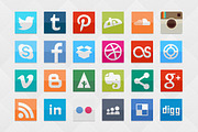 Funky Social Set (80 icons), an Icon by SmartIcons (Thumbnail 3 of 3)