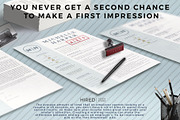 Professional & Modern Resume Design, a Resume Template by HIRED Design Studio (Thumbnail 11 of 12)