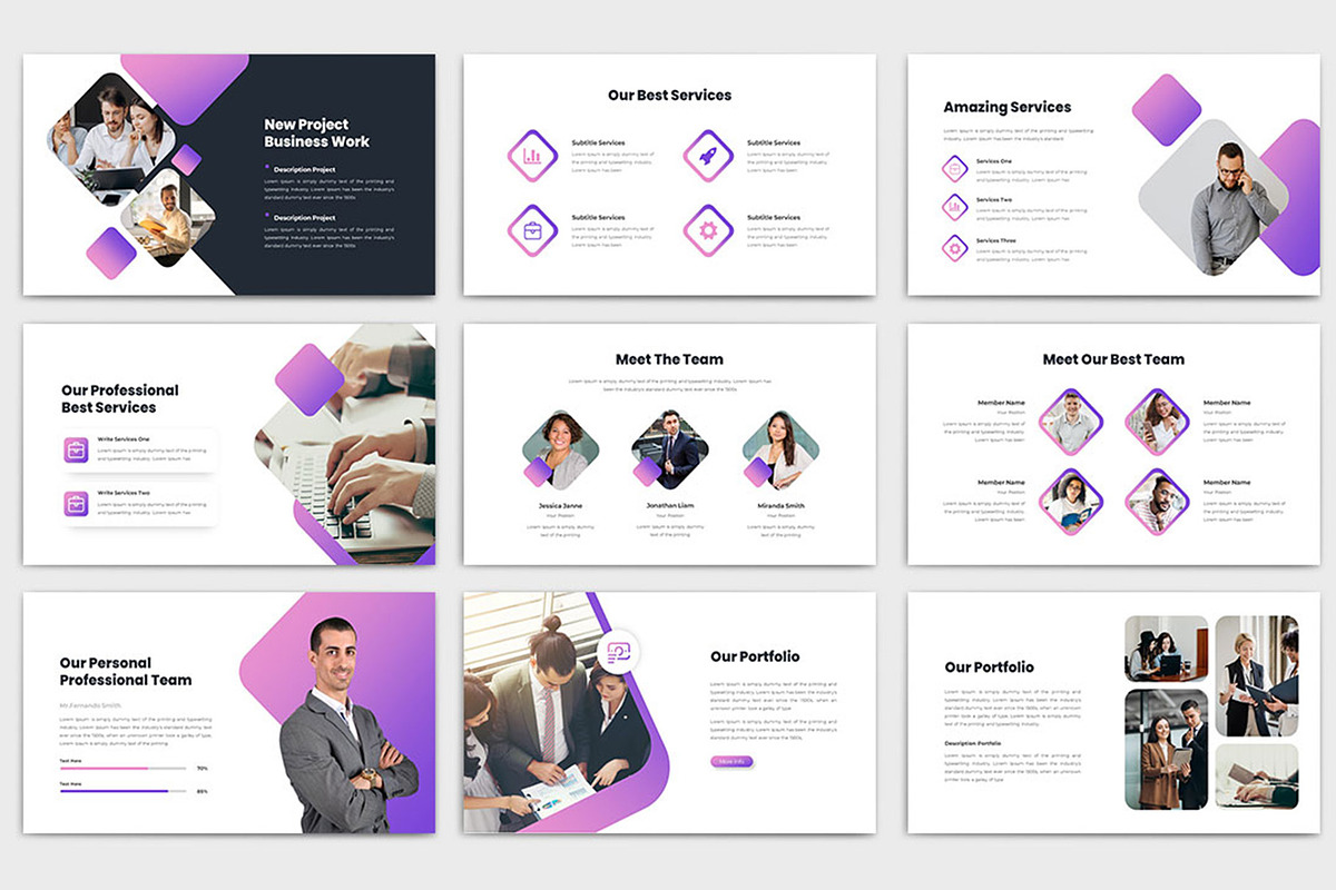 Xoram Presentation Template, a Presentation Template by TypeMakers (Photo 4 of 5)