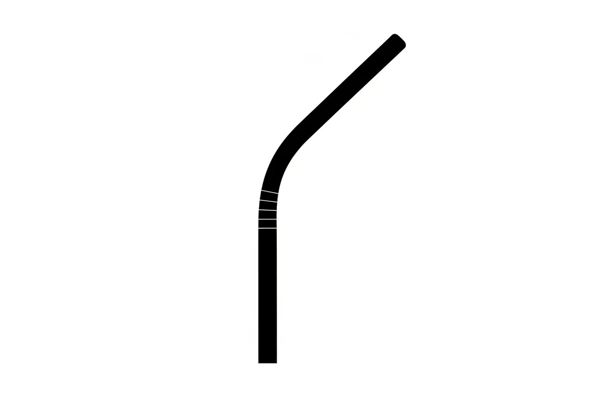 Bent Drinking Straw Silhouettes, a Graphic by hafijul (Photo 7 of 10)