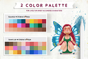 Procreate Children's Character Kit, a Brush Add-On by Rosangela Curti (Thumbnail 12 of 16)