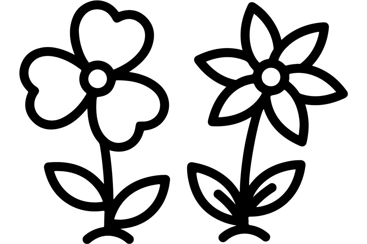 Simple Wildflower Silhouette, an Object Graphic by Designer_Momina (Photo 8 of 15)