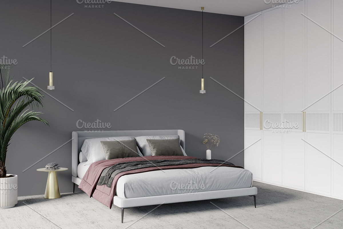 Wallpaper mockup - luxury & minimal, a Household Mockup by Hunny Badger (Photo 8 of 9)