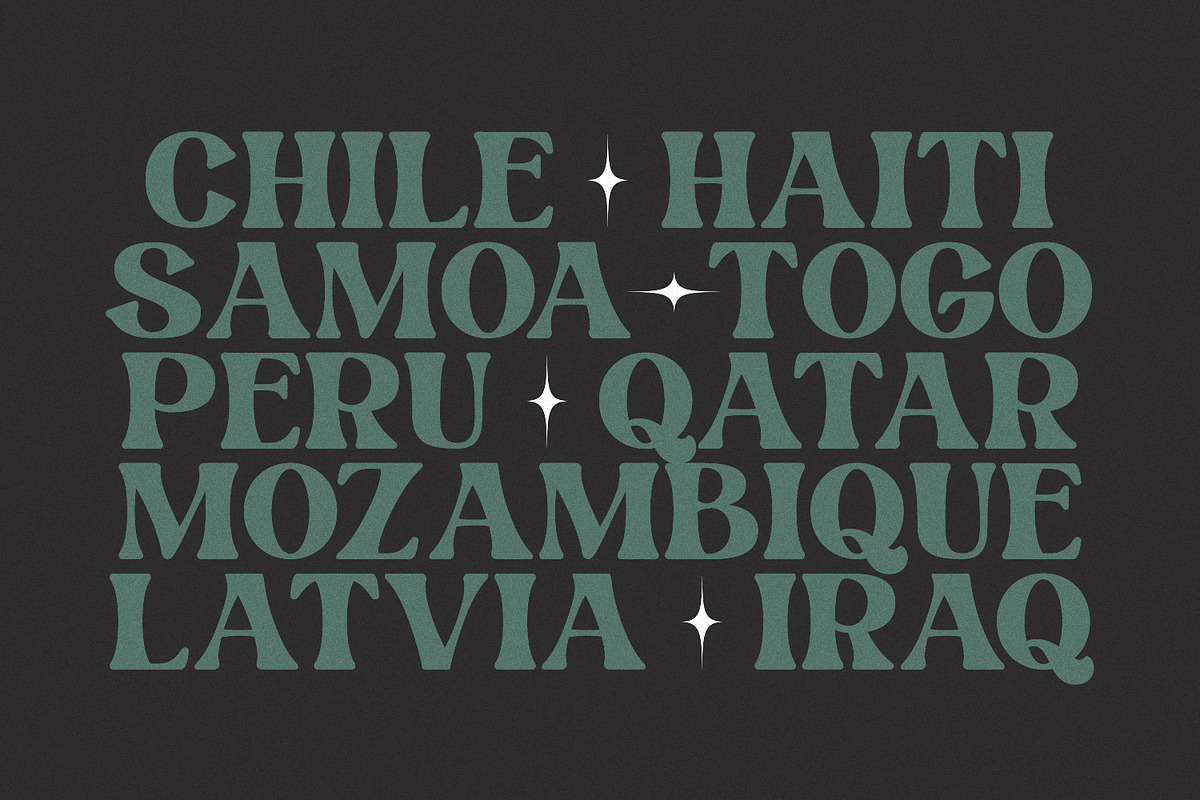Wild Month, a Serif Font by din-studio.com (Photo 5 of 10)