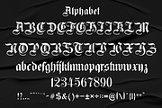 Brightos Blackletter font, a Blackletter Font by dansdesign (Thumbnail 5 of 8)