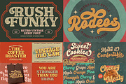 Retro Vintage Font Bundle - SALE!, a Handwritten Font by HansCo Studio (Thumbnail 4 of 14)
