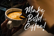 Relsika - Rough Script, a Script Font by Arterfak Project (Thumbnail 4 of 12)