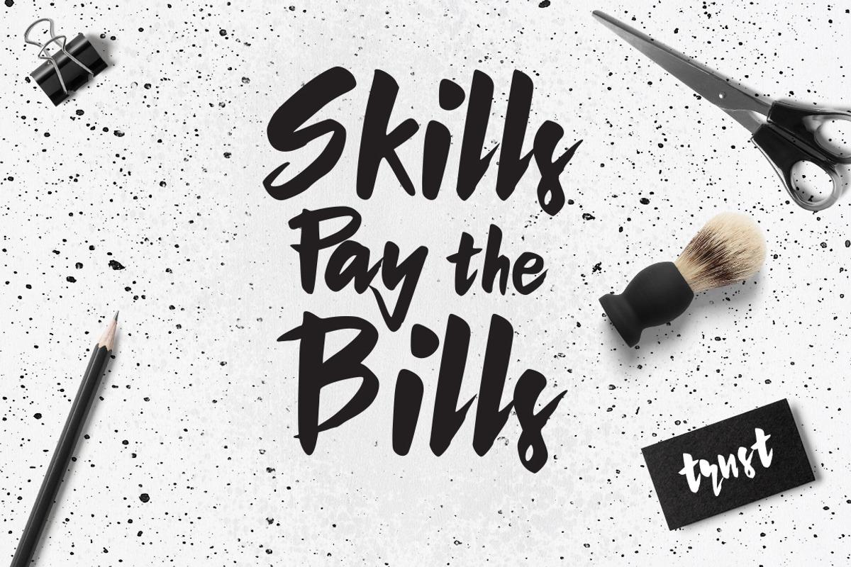 Sale ! 50% off Artsins Typeface preview 3