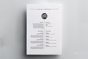 Resume Template / CV & Cover Letter, a Resume Template by AnagramDesign (Thumbnail 1 of 3)
