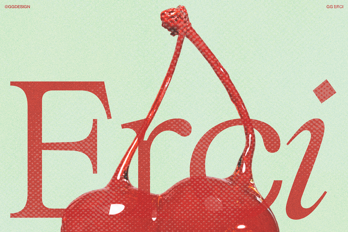 GG Erci, a Serif Font by GG Design (Photo 1 of 6)