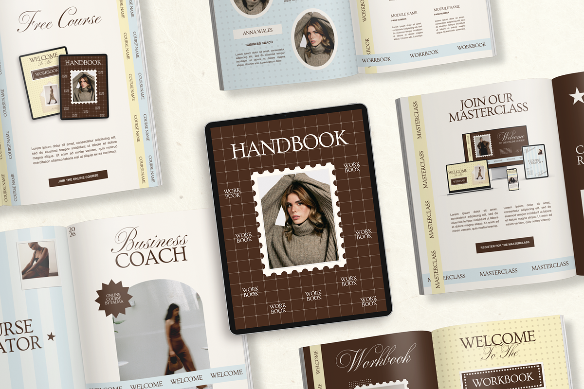 Canva Workbook Template for Coaches, a Magazine Template by Branding Babe Co. (Photo 3 of 10)